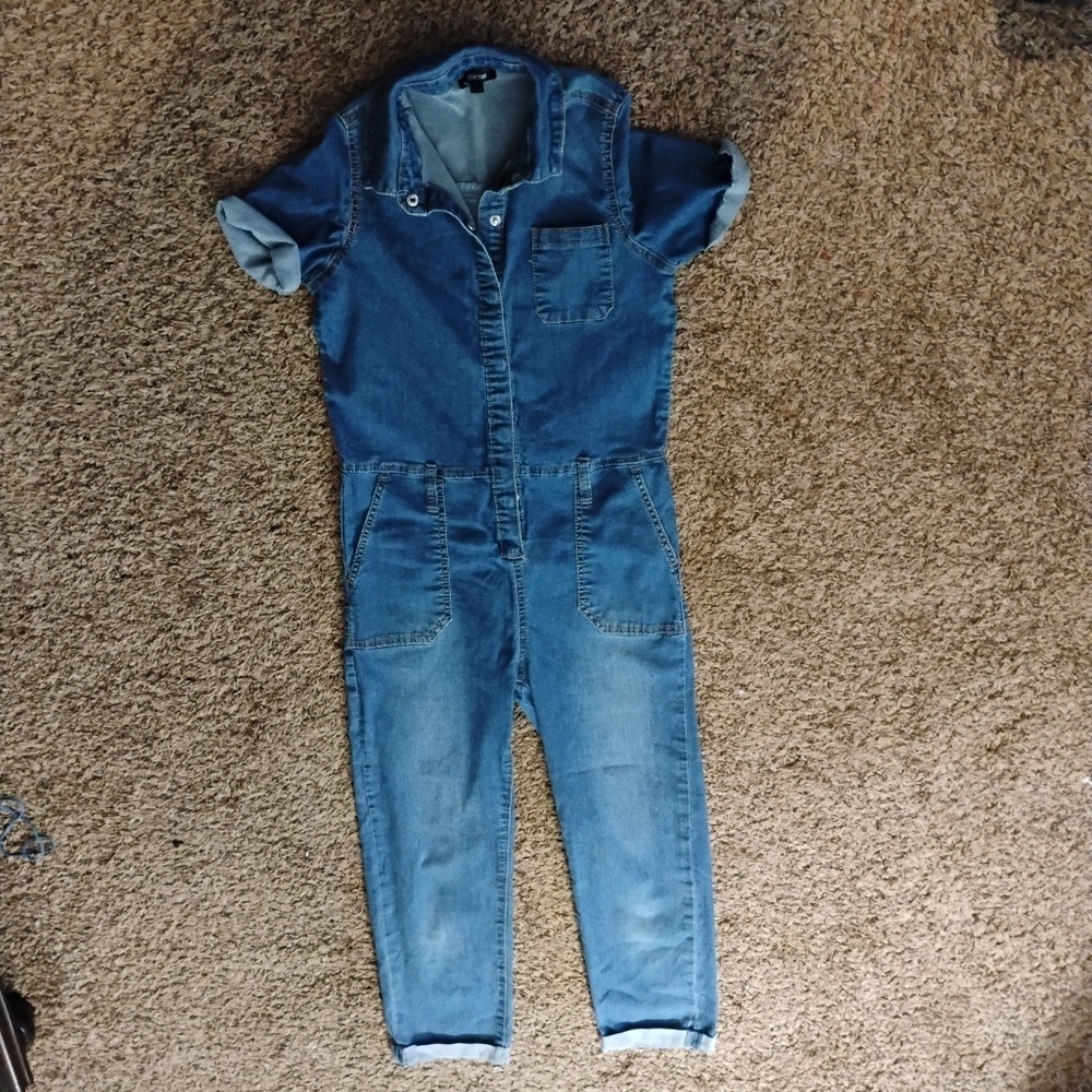 Joe’s Jeans Kids Denim Romper Size 12/14 L – Excellent Condition